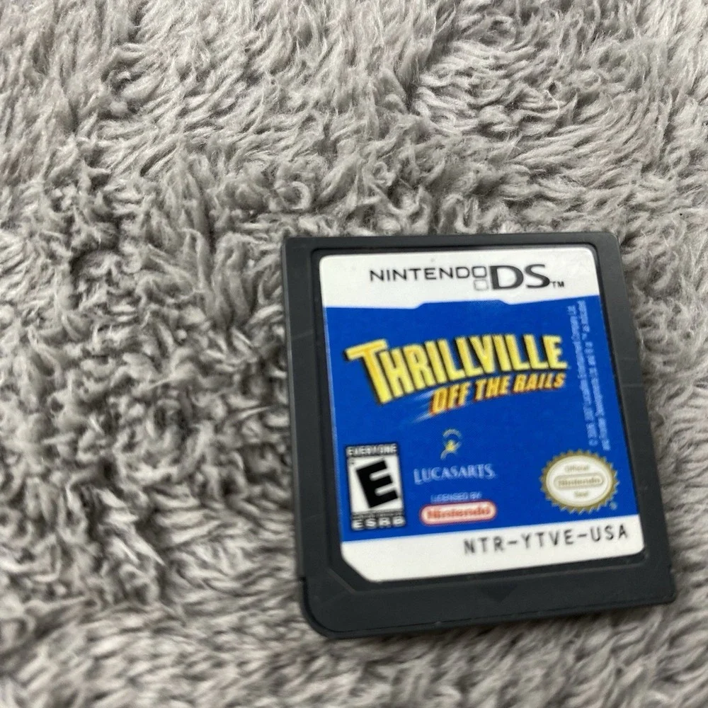 Thrillville: Off the Rails (Nintendo DS, 2007) Game Only